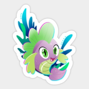 Pufferfish Spike Sticker